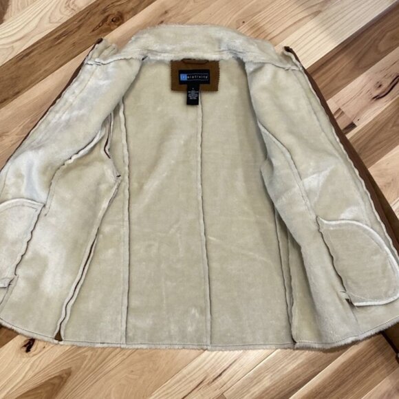 Relativity faux suede jacket size Women’s Large - Picture 2 of 5